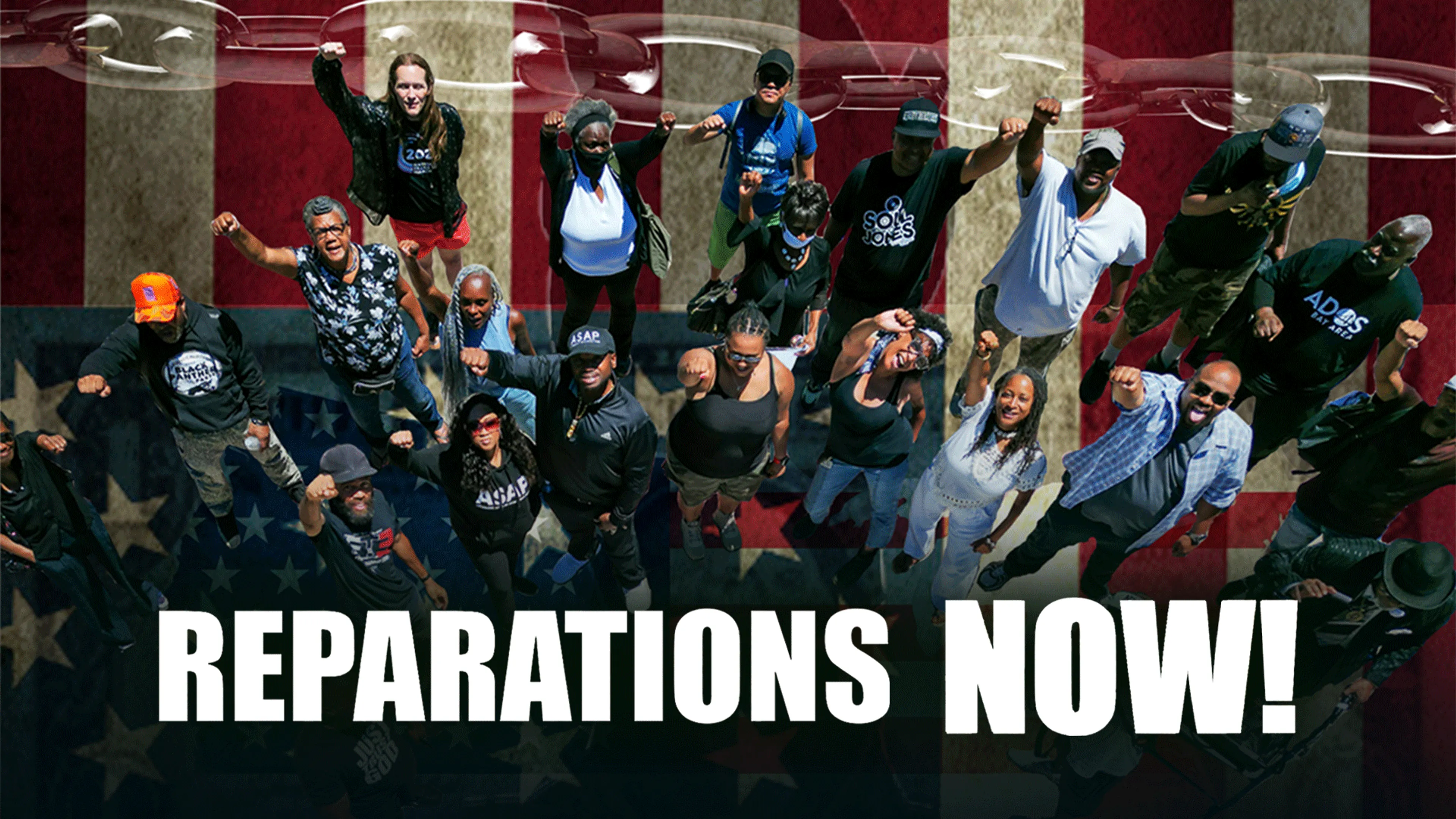 Reparations Now! poster